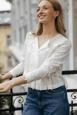 Fridoline Blouse Ivory^MUNTHE Hot