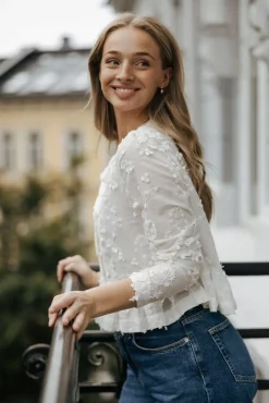 Fridoline Blouse Ivory^MUNTHE Hot
