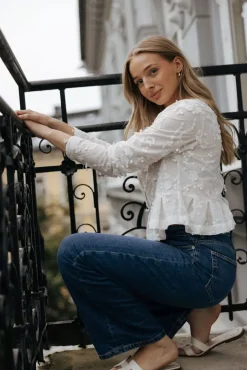 Fridoline Blouse Ivory^MUNTHE Hot