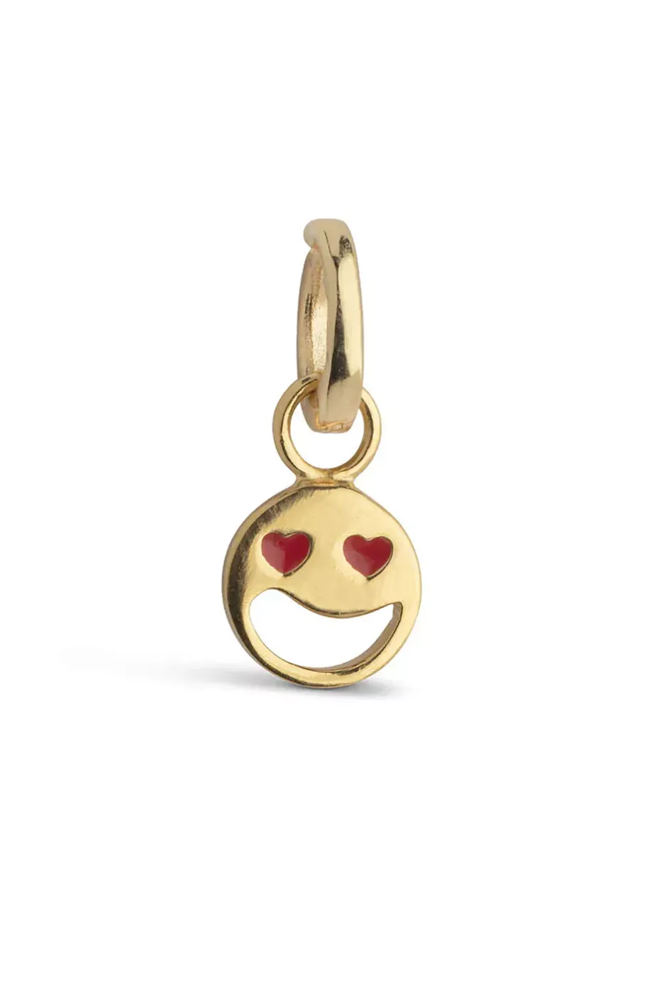 Funky Smiley Charm Gold^ENAMEL COPENHAGEN Sale