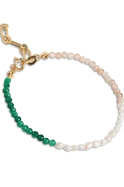 Gabriella Bracelet Green, Peach And Pearl^ENAMEL COPENHAGEN Sale