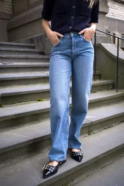 Gavin Long Jean Atlantic Blue^ANINE BING Best