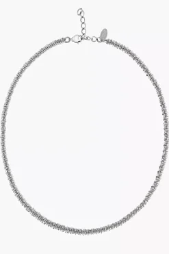 Gemma Necklace Rhodium^CAROLINE SVEDBOM Online