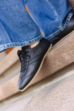 Ghost Leather Sneakers Black^JIM RICKEY Sale