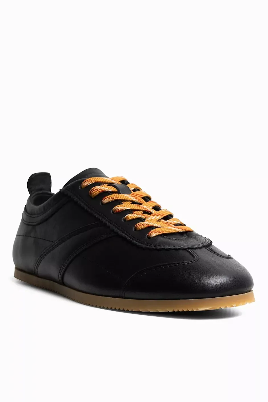 Ghost Leather Sneakers Black^JIM RICKEY Sale