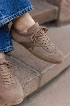 Ghost Suede/Leather Sneakers Taupe^JIM RICKEY Best