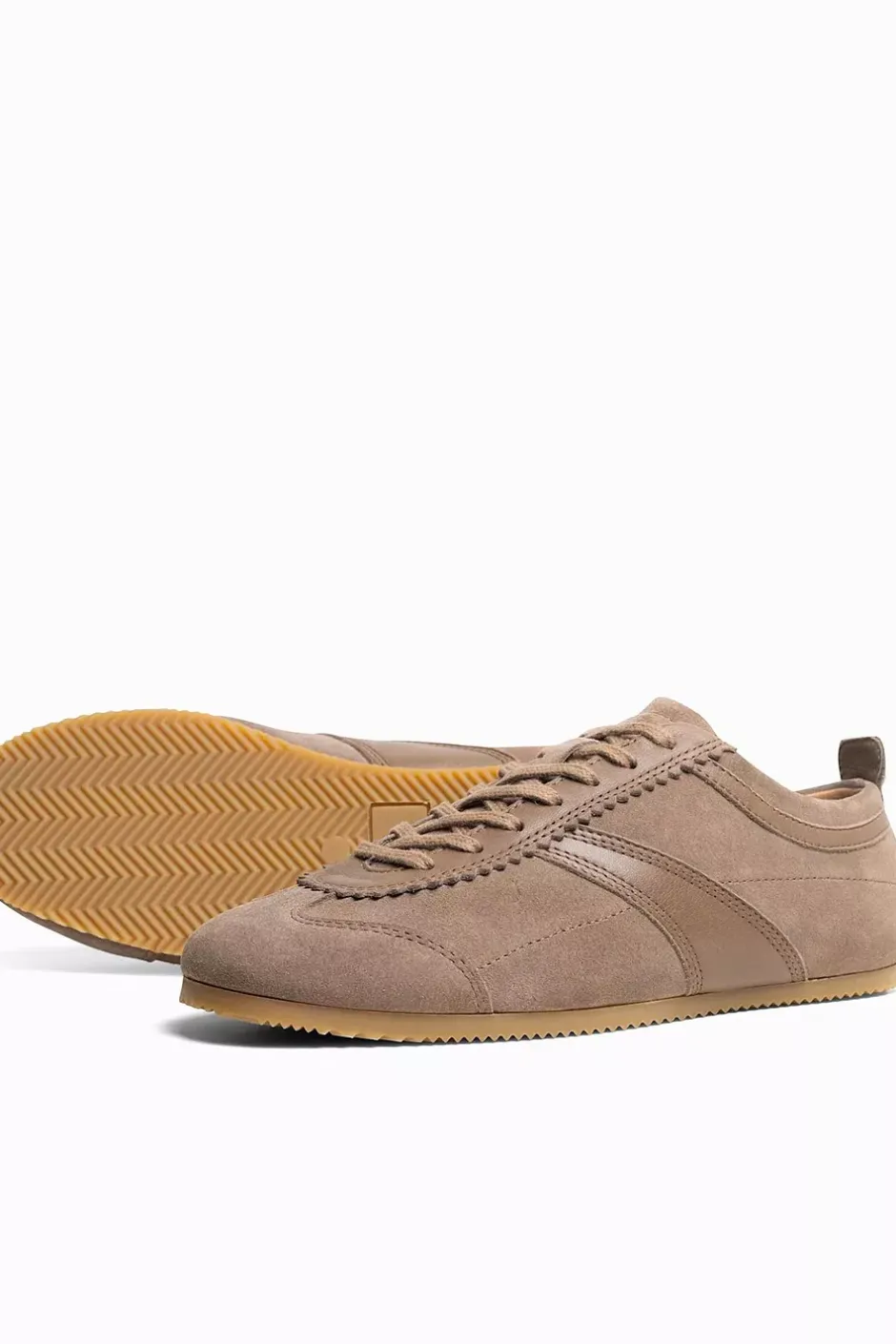 Ghost Suede/Leather Sneakers Taupe^JIM RICKEY Best