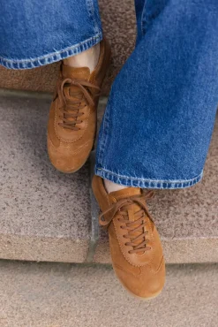 Ghost Suede/Leather Sneakers Cognac^JIM RICKEY Best
