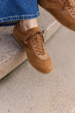 Ghost Suede/Leather Sneakers Cognac^JIM RICKEY Best