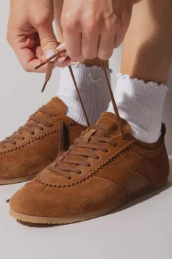Ghost Suede/Leather Sneakers Cognac^JIM RICKEY Best