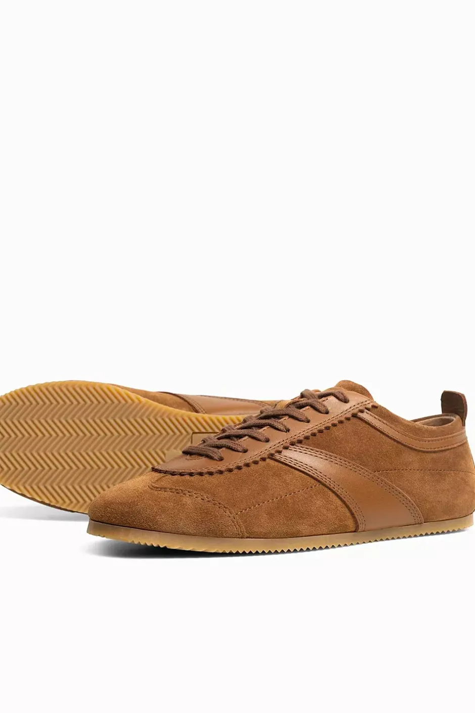 Ghost Suede/Leather Sneakers Cognac^JIM RICKEY Best