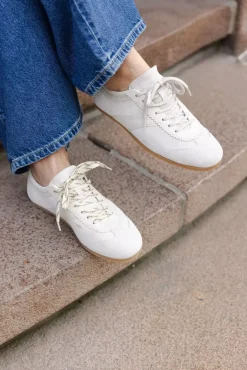 Ghost Suede/Leather Sneakers Offwhite^JIM RICKEY Outlet