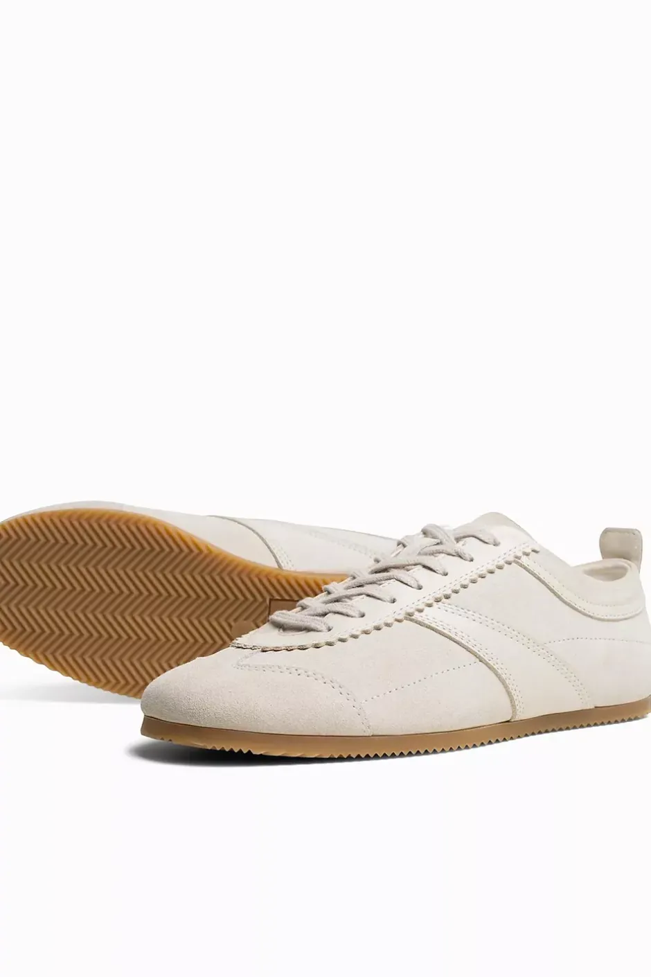 Ghost Suede/Leather Sneakers Offwhite^JIM RICKEY Outlet