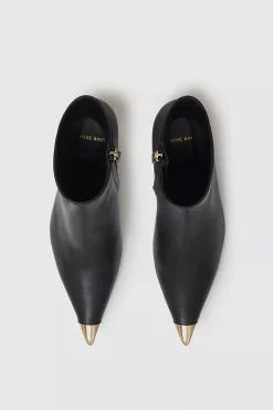 Gia Boots With Metal Toe Cap Black^ANINE BING Online