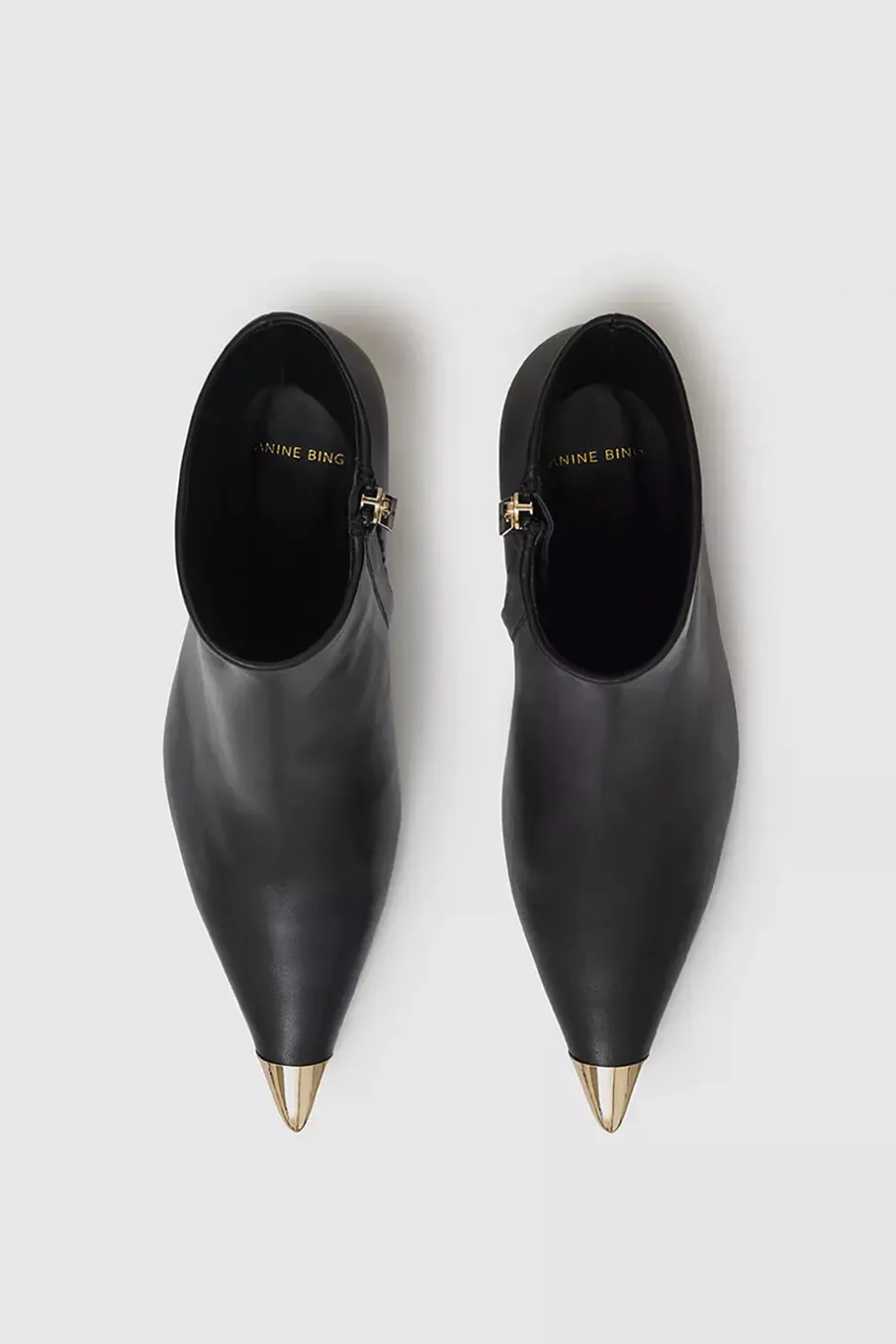 Gia Boots With Metal Toe Cap Black^ANINE BING Online