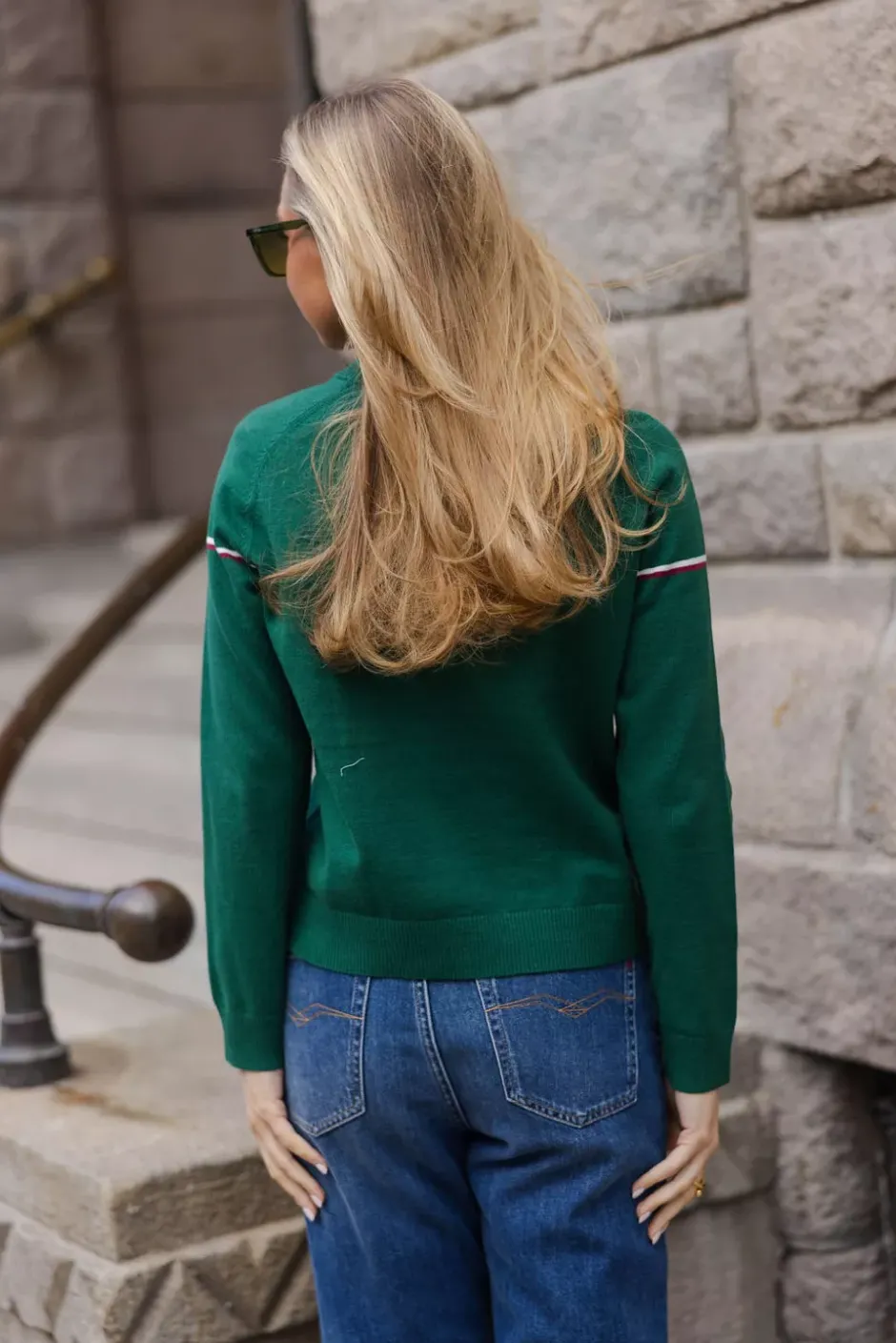 Grand Slam Sweater Green^WE NORWEGIANS Sale