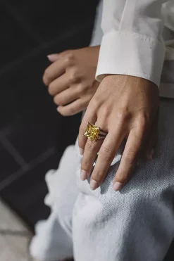 Gul Zirconium Ring^THEOO Sale