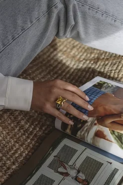 Gul Zirconium Ring^THEOO Sale