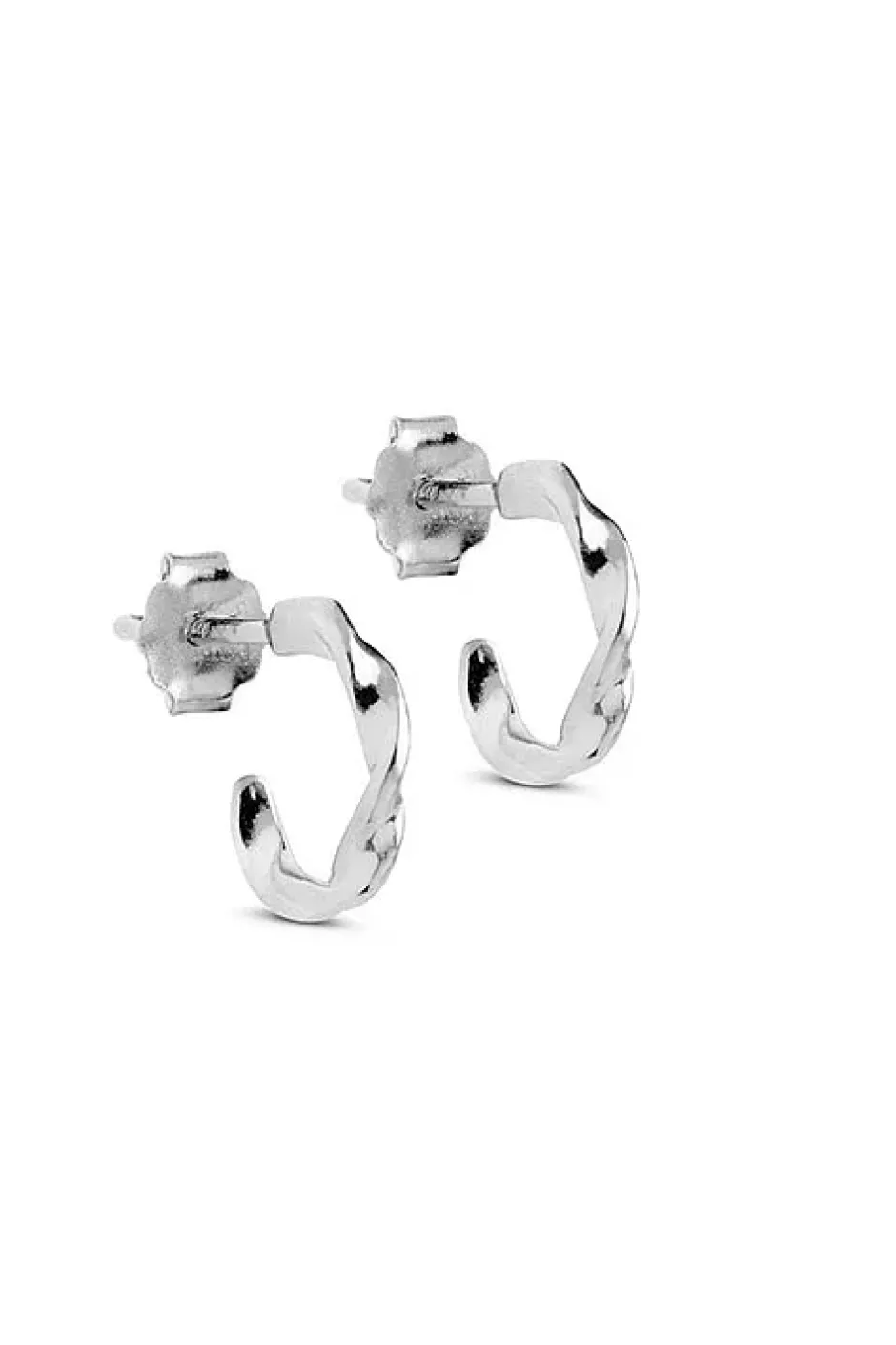 Hannah Hoops Silver^ENAMEL COPENHAGEN New