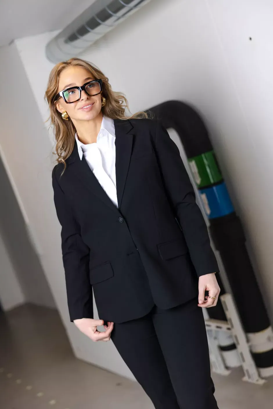 HannahFV Blazer 285 Black^FIVE UNITS Hot
