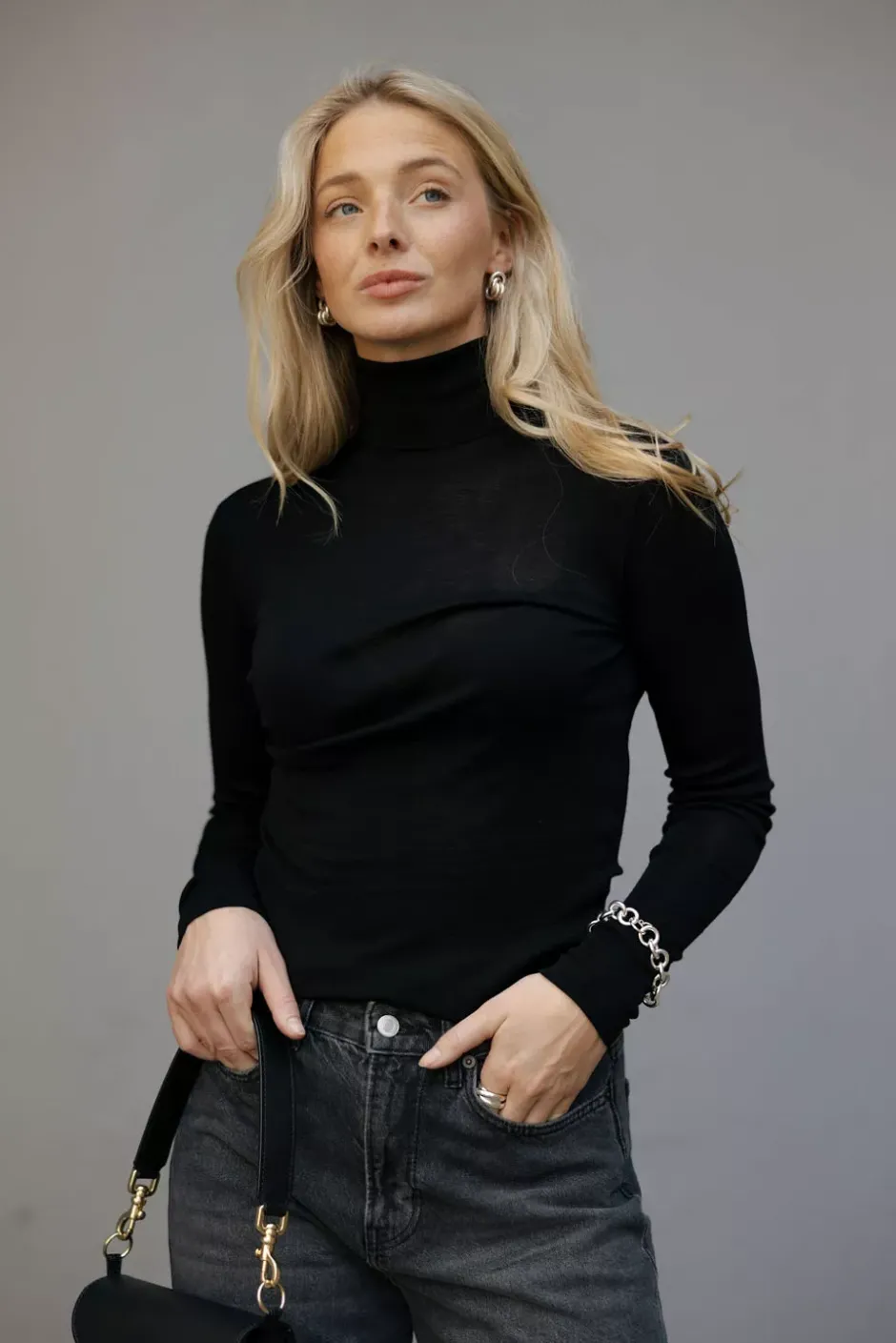 Hardanger Knit Black^ENVELOPE1976 Fashion