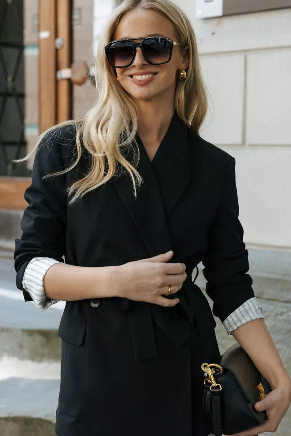 Harmony Blazer Black^HIIL STUDIO New