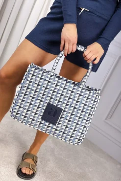Harper Tote Blue Square^ARNIE SAYS Hot