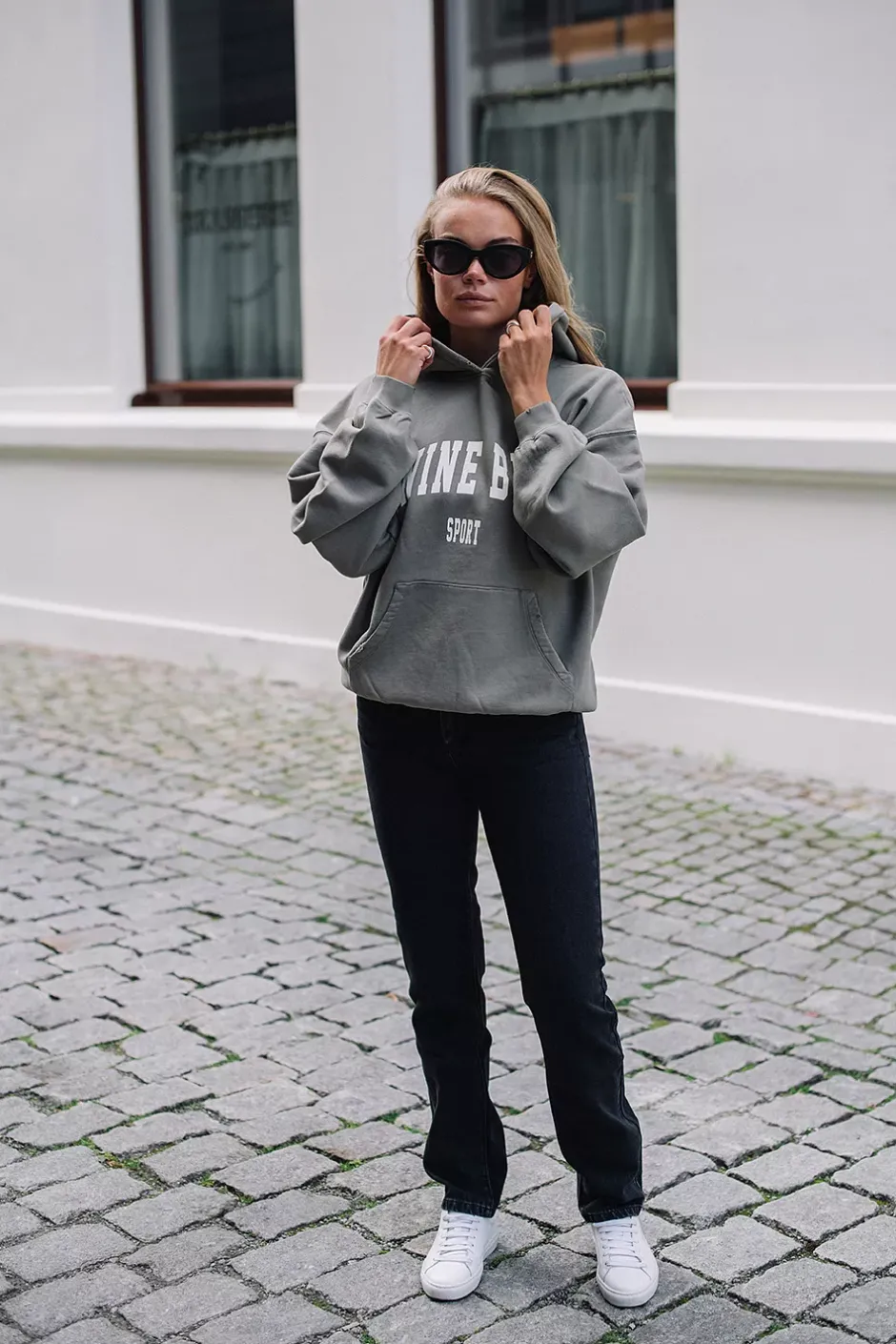 Harvey Sweatshirt Dusty Olive^ANINE BING Clearance