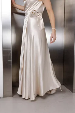 Hazel Skirt Champagne^VIVEH Hot