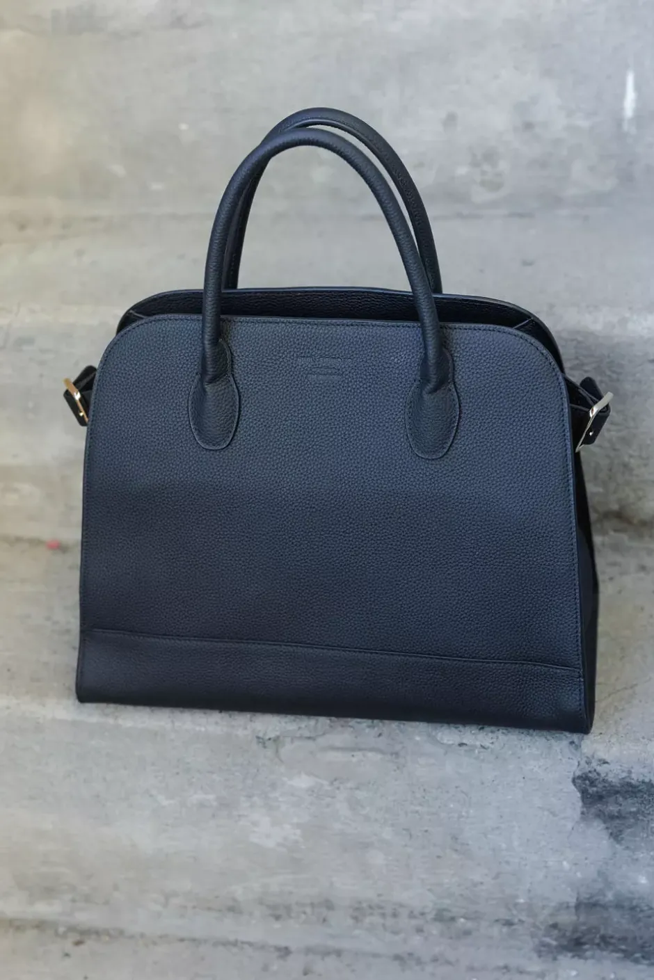 x Jim Rickey HiiL Tote Grained Black^HIIL STUDIO Clearance