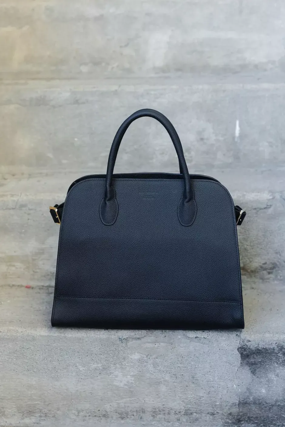 x Jim Rickey HiiL Tote Grained Black^HIIL STUDIO Clearance