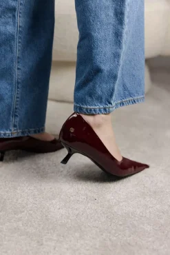 Hilda Pumps Dark Red Patent^ANINE BING Online