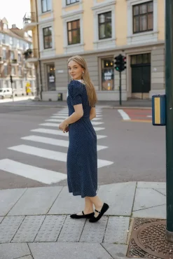 Hope Dots Dress Blue^PIA TJELTA New