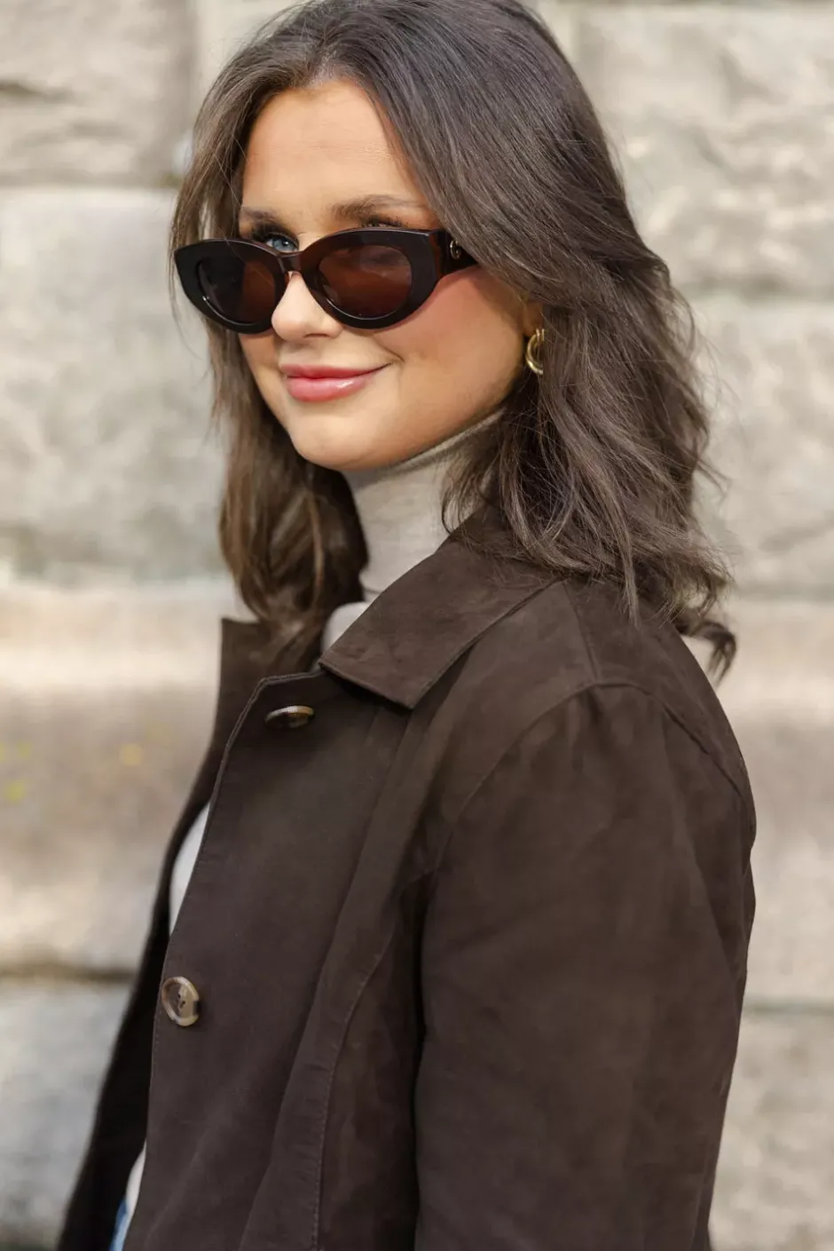 Ines Brown/Brown^CORLIN EYEWEAR Outlet