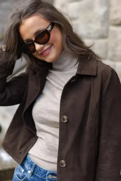 Ines Brown/Brown^CORLIN EYEWEAR Outlet