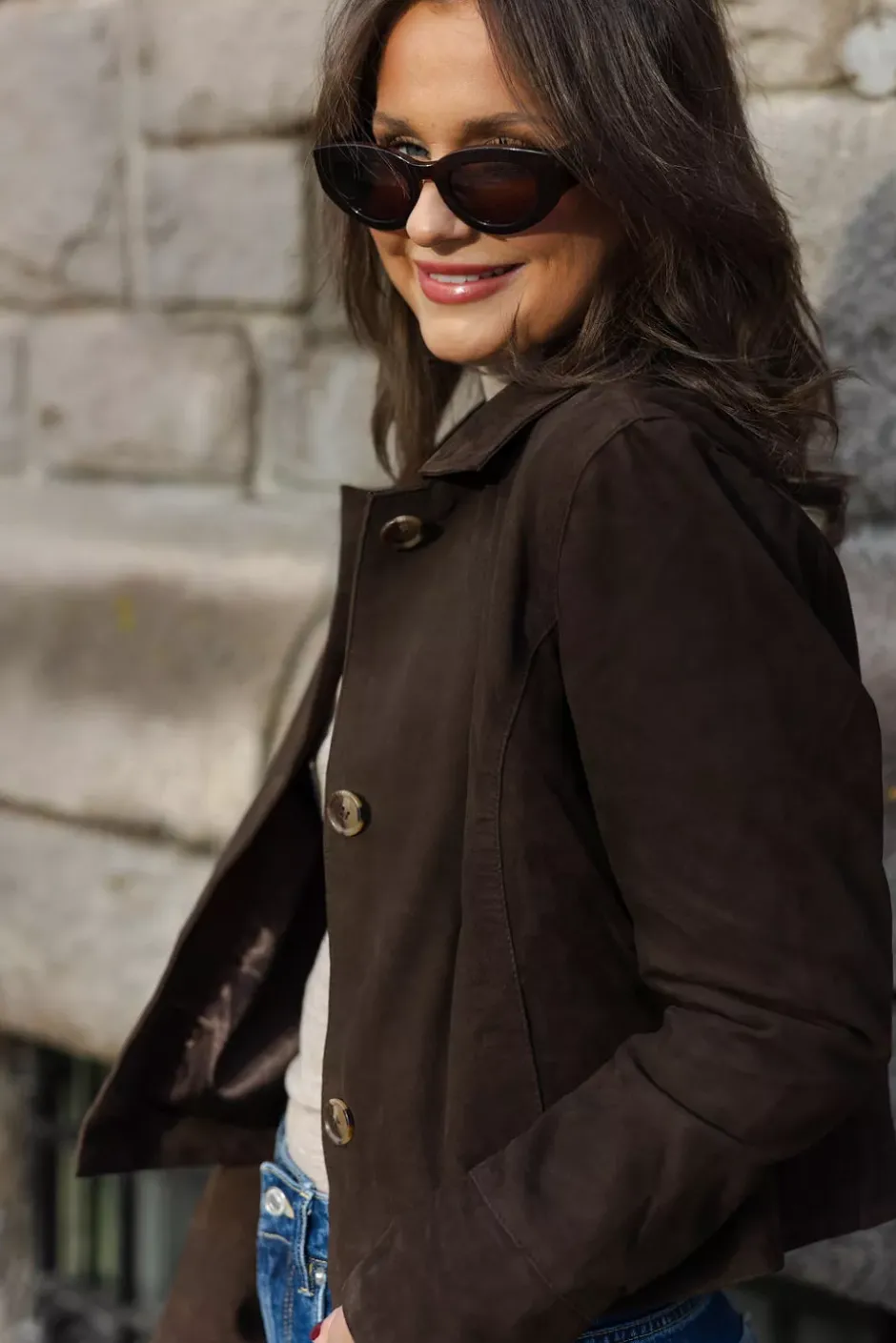 Ines Brown/Brown^CORLIN EYEWEAR Outlet