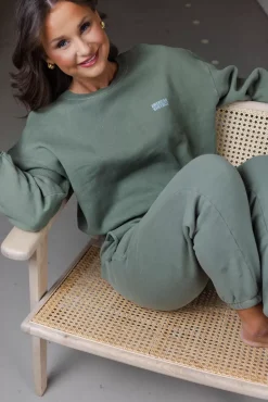 Izubird Crewneck Vintage Clay^AMERICAN VINTAGE Hot