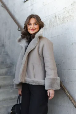 Jayda Jacket Lacon Cashmere Ennui^UTZON Hot