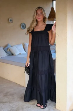 Jeanette Dress Black^CARMA COLLECTION Clearance