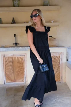 Jeanette Dress Black^CARMA COLLECTION Clearance