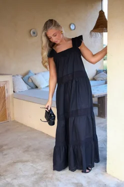 Jeanette Dress Black^CARMA COLLECTION Clearance