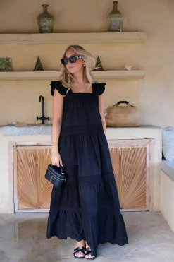 Jeanette Dress Black^CARMA COLLECTION Clearance