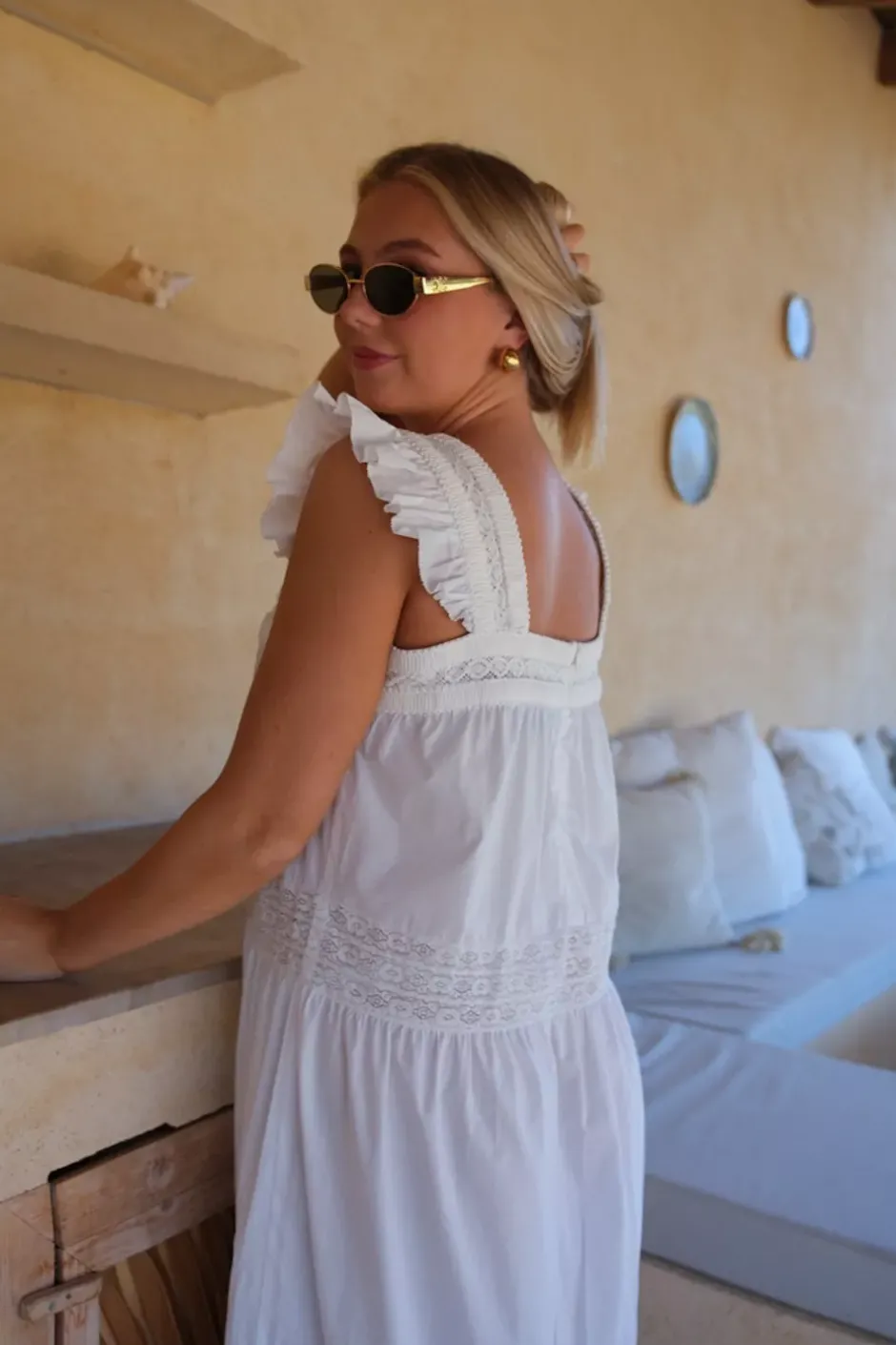 Jeanette Dress White^CARMA COLLECTION Best