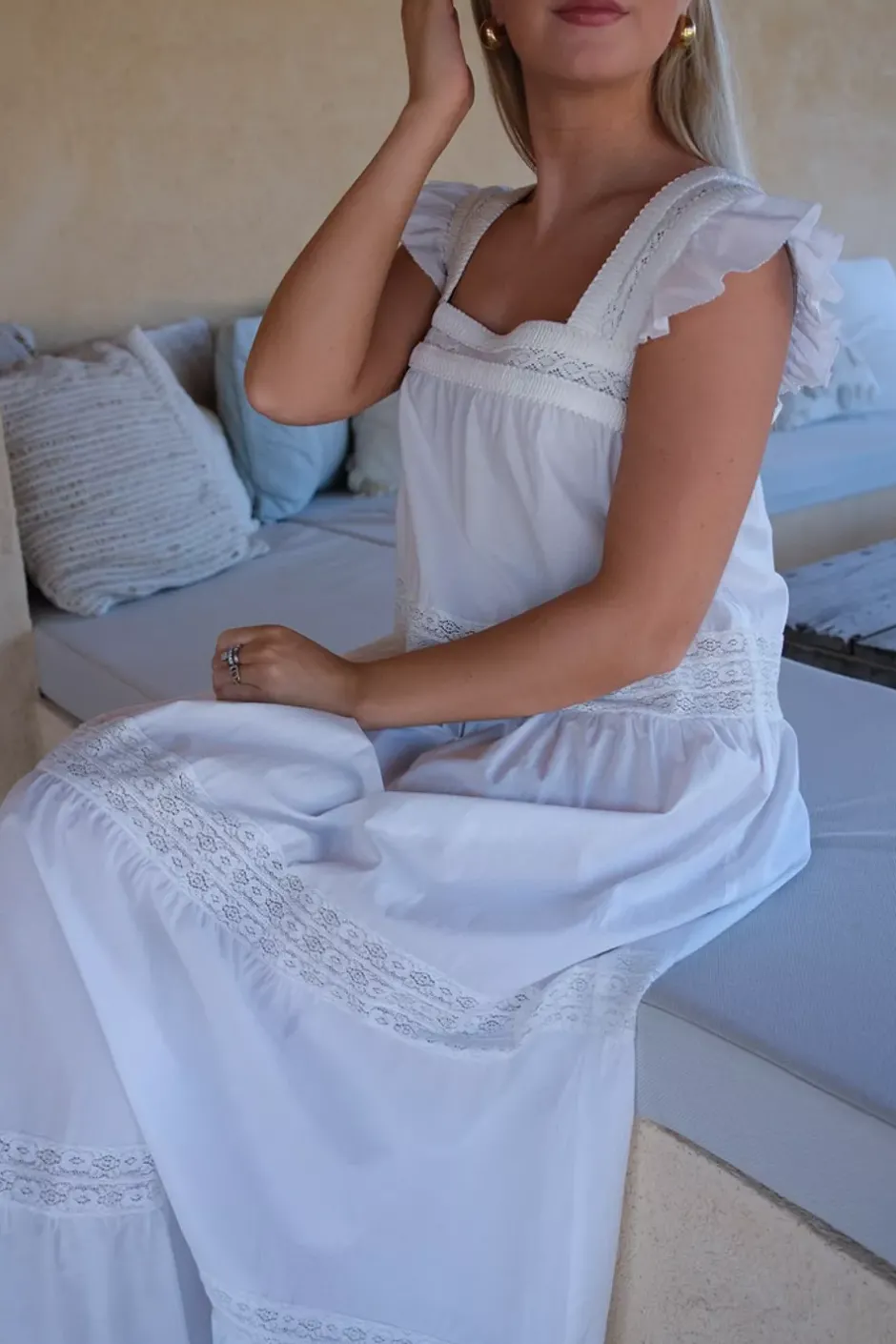 Jeanette Dress White^CARMA COLLECTION Best