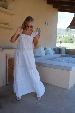 Jeanette Dress White^CARMA COLLECTION Best