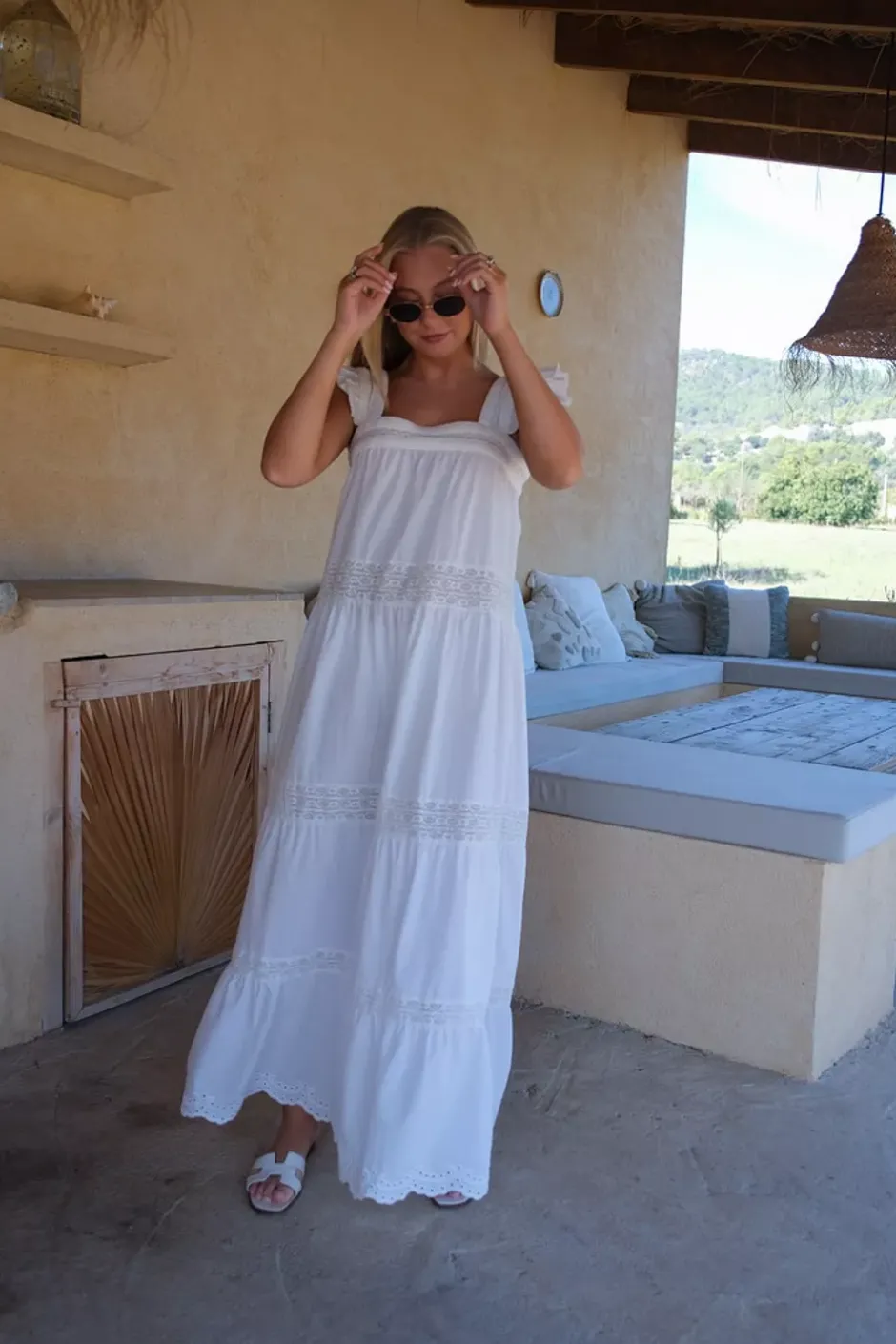 Jeanette Dress White^CARMA COLLECTION Best