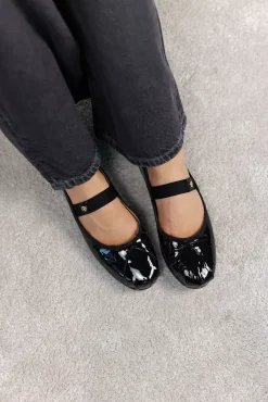 Jolie Flats Black Patent^ANINE BING Fashion