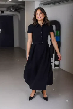 Julie Dress Black^HIIL STUDIO New