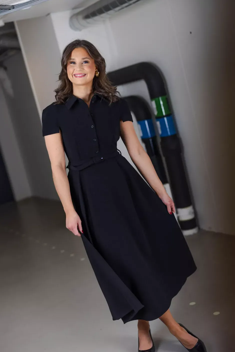 Julie Dress Black^HIIL STUDIO New