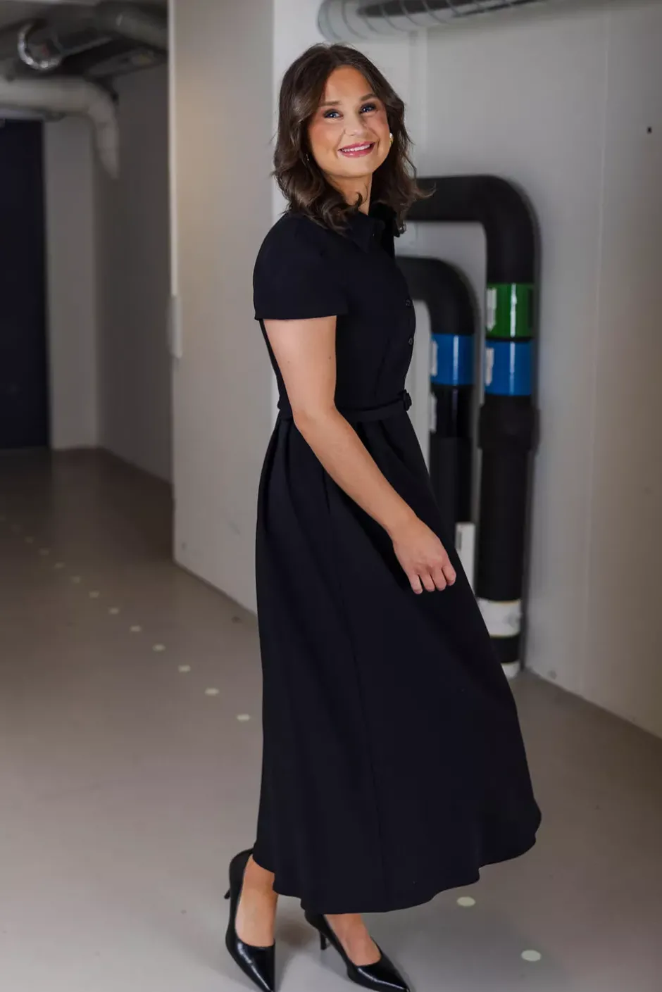 Julie Dress Black^HIIL STUDIO New